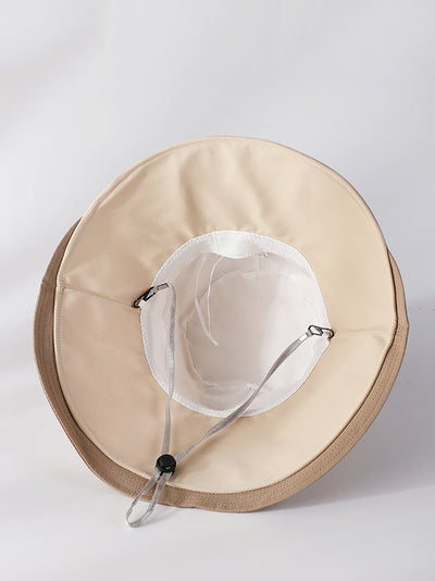 Women Summer Casual Colorblock Sunproof Hat