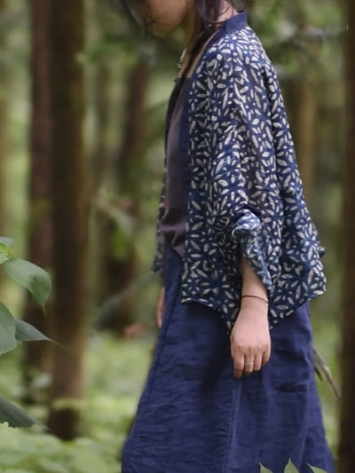 Women Summer Retro Flower V-Neck Strap Raime Shirt