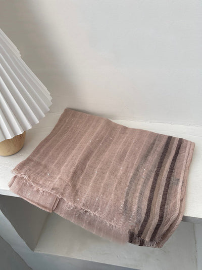 Women Summer Worn Pure Color Shawl Scarf