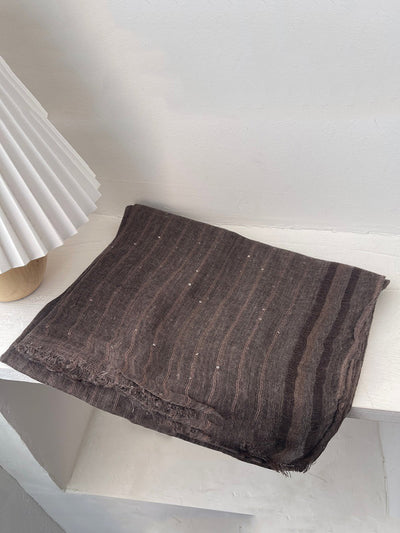 Women Summer Worn Pure Color Shawl Scarf