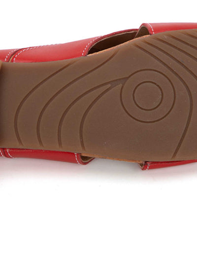 Women Summer Casual Genuine Leather Slippers