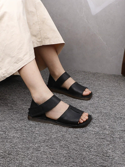 Women Summer Casual Genuine Leather Sandals