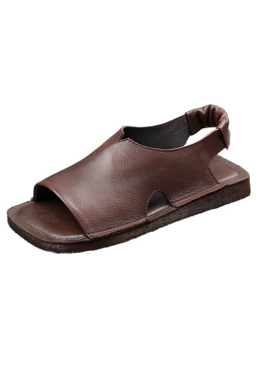 Women Casual Summer Genuine Leather Sandals
