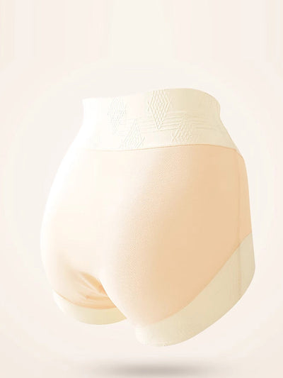 5 Pieces Summer Women Colorblock High Waist Cotton Underwear