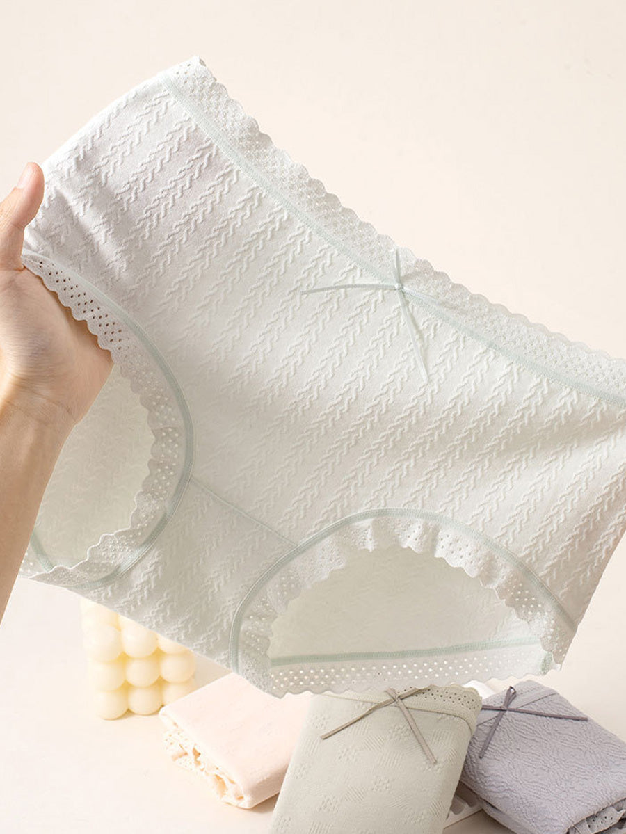 6 Pieces Summer Women Artsy Cotton Underwear