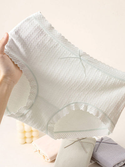 6 Pieces Summer Women Artsy Cotton Underwear