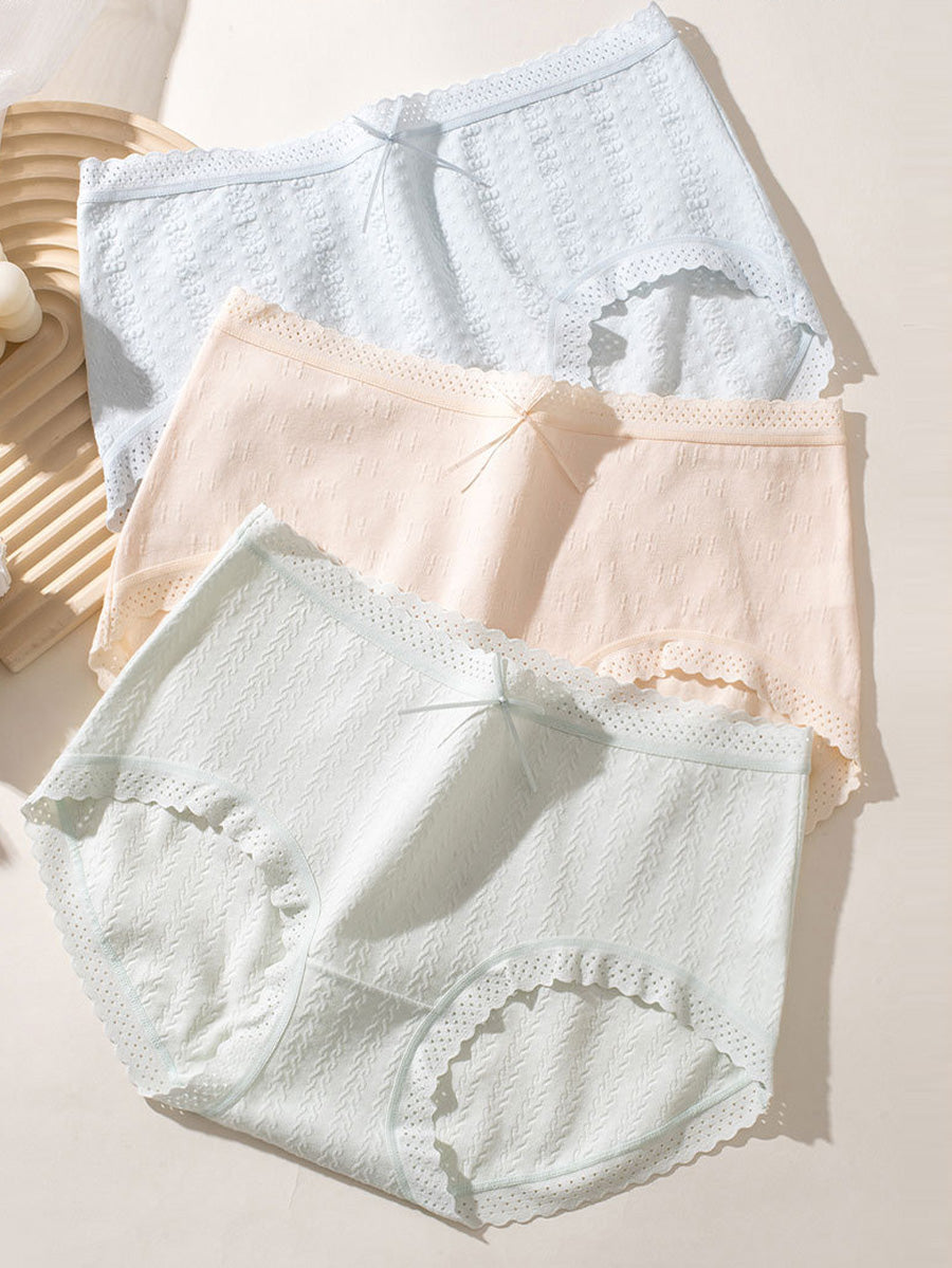 6 Pieces Summer Women Artsy Cotton Underwear