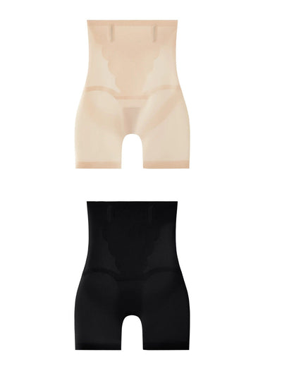 2 Pieces Summer Women Thin High Waist Hip-lifting Leggings