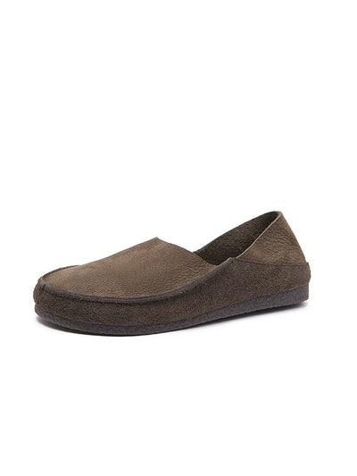 Women Summer Genuine Leather Flat Shoes