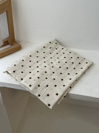 Women Artsy Vintage Dot Scarf Shawl