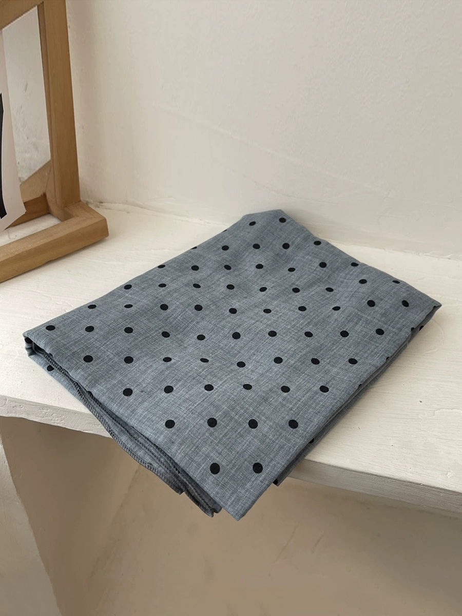 Women Artsy Vintage Dot Scarf Shawl