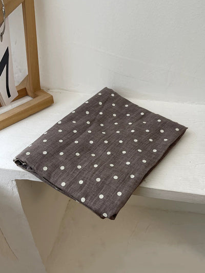 Women Artsy Vintage Dot Scarf Shawl