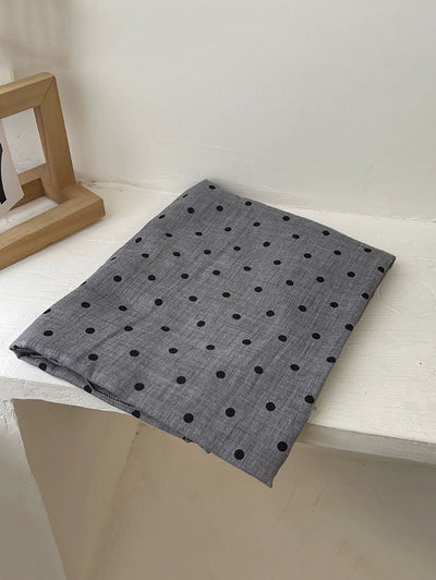 Women Artsy Vintage Dot Scarf Shawl