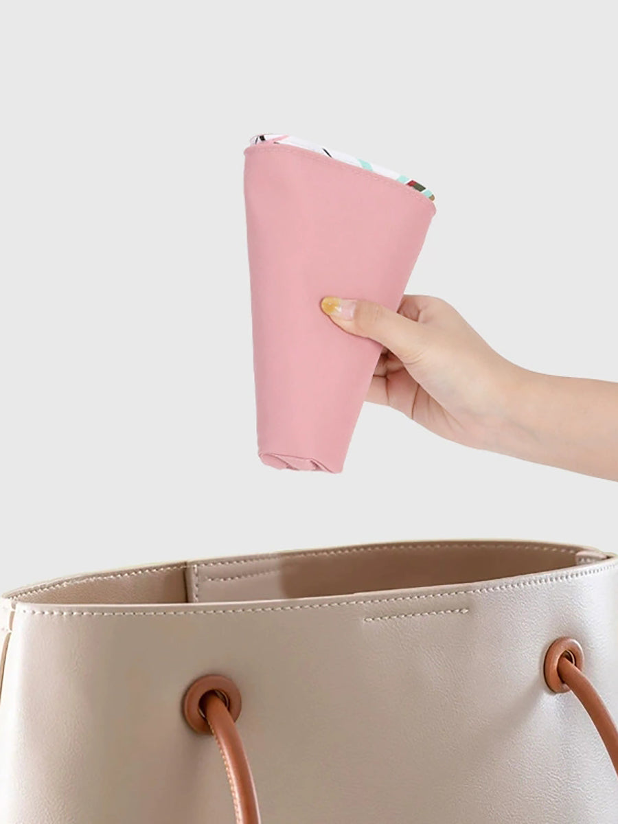 Women Summer Dual-side Wearing Flower Sunproof Hat