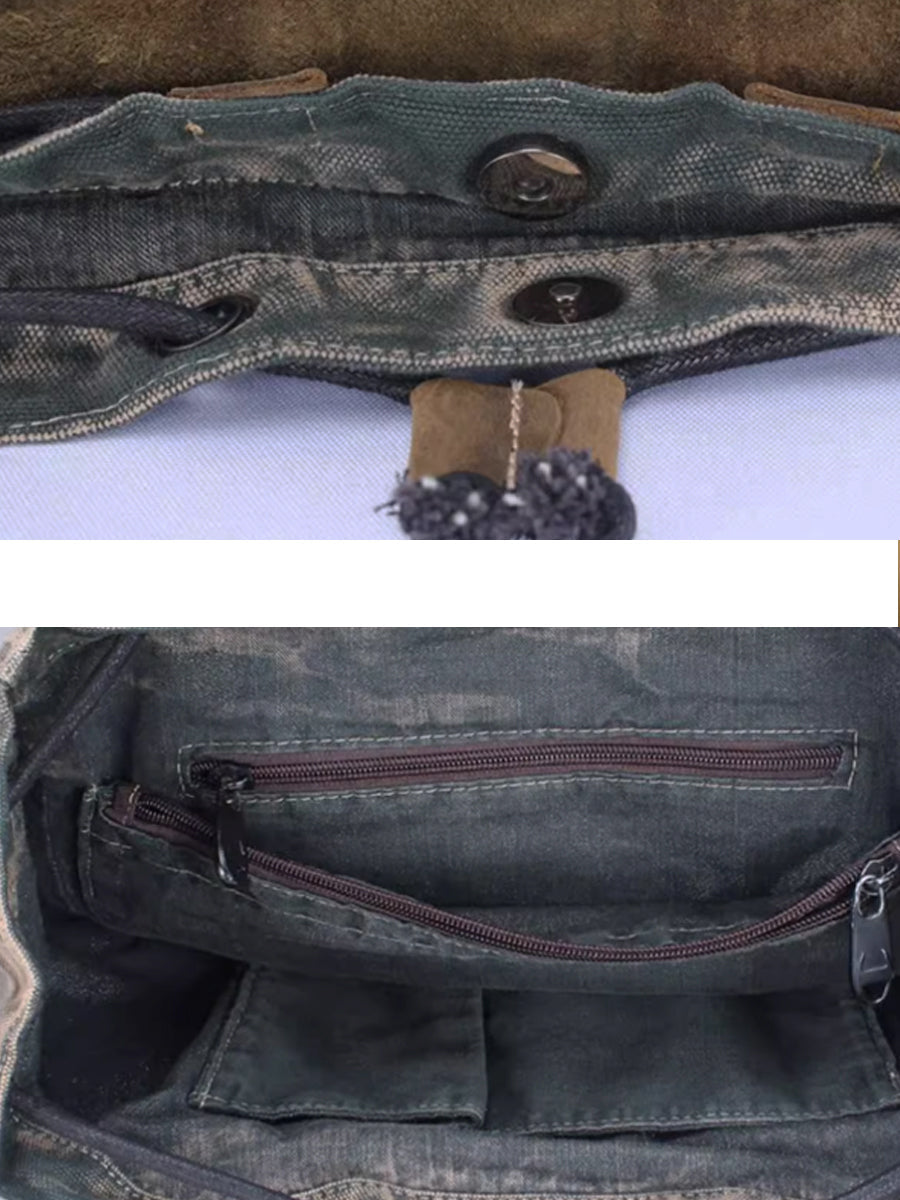 Vintage Tie-dye Large Capacity Travel Backpack