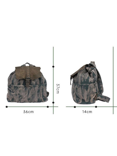 Vintage Tie-dye Large Capacity Travel Backpack