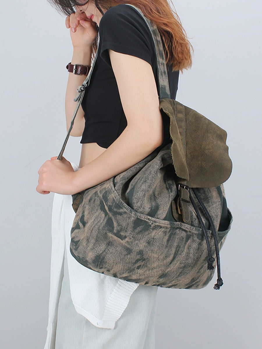 Vintage Tie-dye Large Capacity Travel Backpack