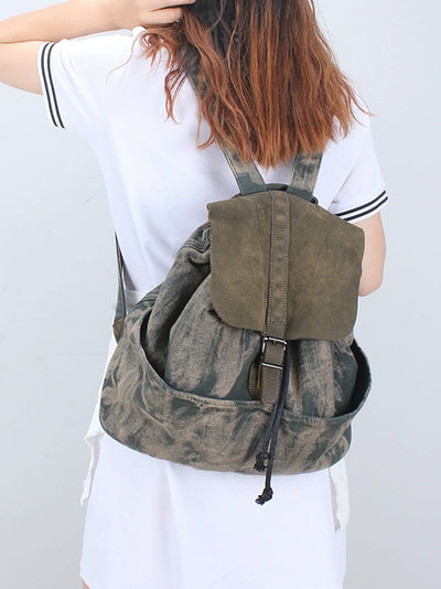 Vintage Tie-dye Large Capacity Travel Backpack