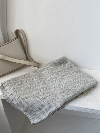 Women Autumn Artsy Pure Color Shawl Scarf