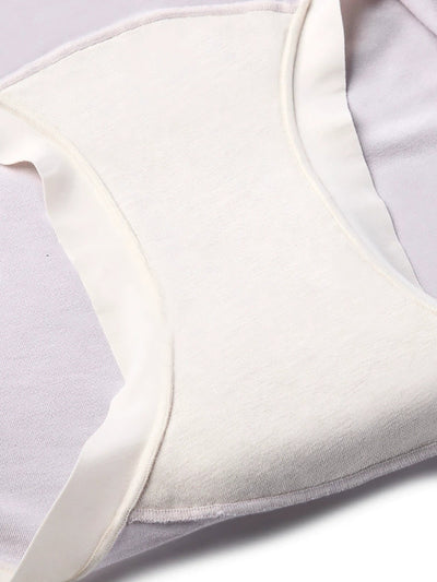 6 Pieces Summer Women High Waist Colorblock Underwear