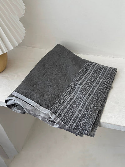 Women Artsy Lace Spliced Shawl Scarf