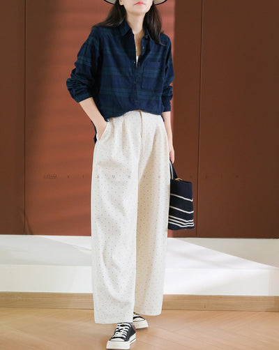 Women Autumn Genuine Leather Spliced Strap Flat Shoes