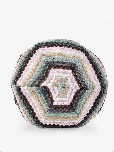 Women Artsy Colorblock Stripe Knitted Hat