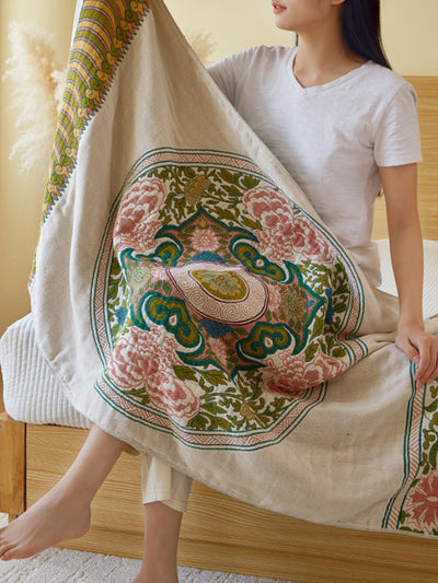 100%Cotton Flower Jacquard Adult Bath Towel