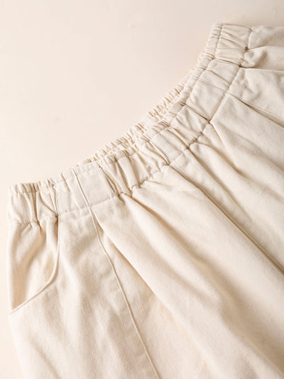 Women Autumn Pure Color 100%Cotton Harem Pants