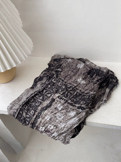 Women Ethnic Tie-dye Shawl Scarf