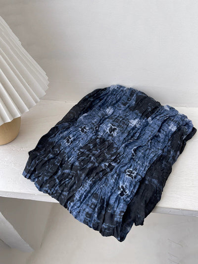 Women Ethnic Tie-dye Shawl Scarf