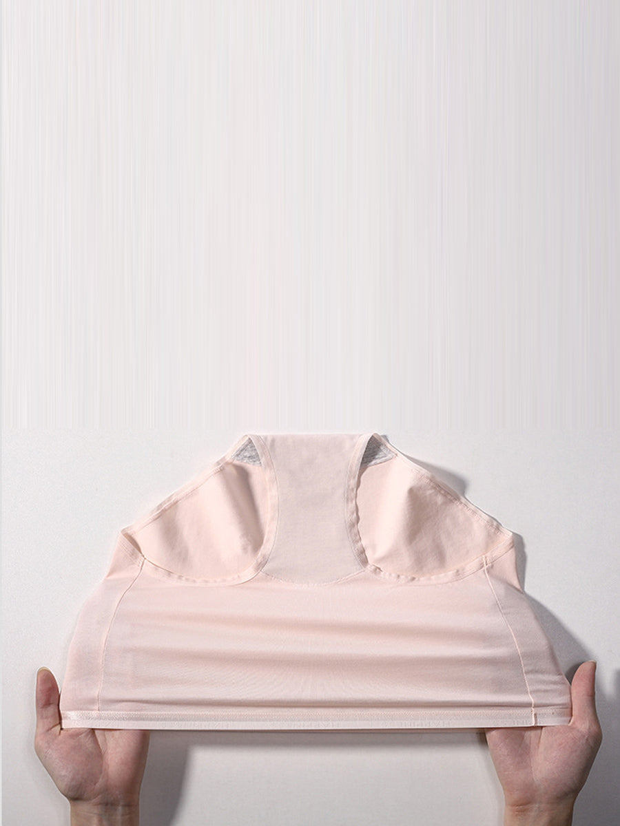 6 Pieces Women High Waist Pure Color Cotton Underwear