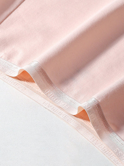 6 Pieces Women High Waist Pure Color Cotton Underwear