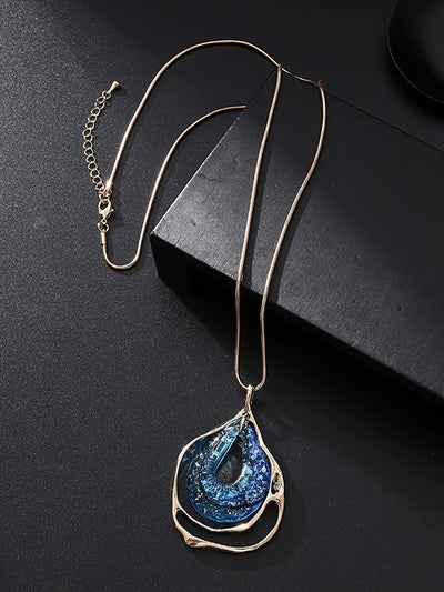 Women Fashion Alloy Geometric Necklace