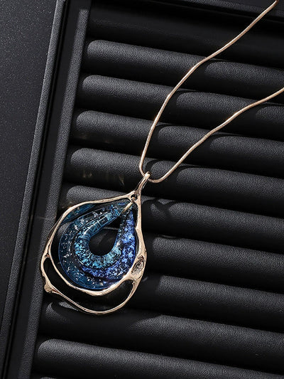 Women Fashion Alloy Geometric Necklace