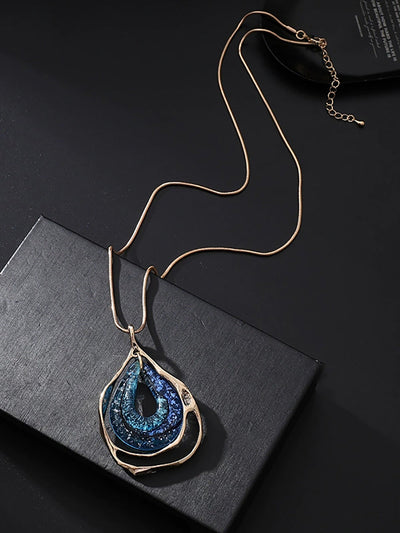 Women Fashion Alloy Geometric Necklace