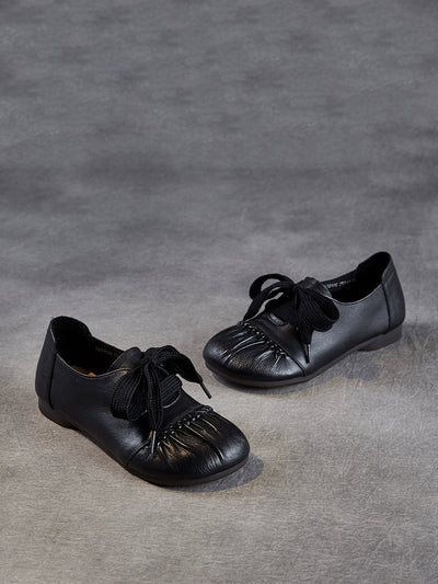 Women Summer Soft Leather Strap Low Heel Shoes