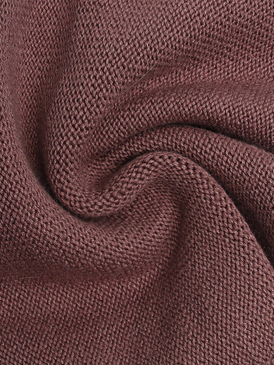 Women Autumn Casual Pure Color Knitted Hat