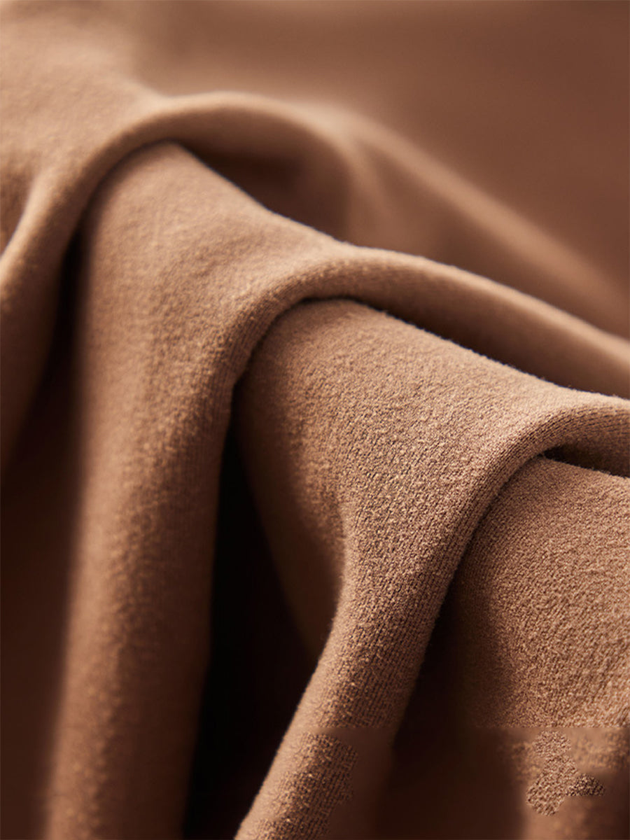 Women Autumn Casual Pure Color V-Neck Bottom Vest