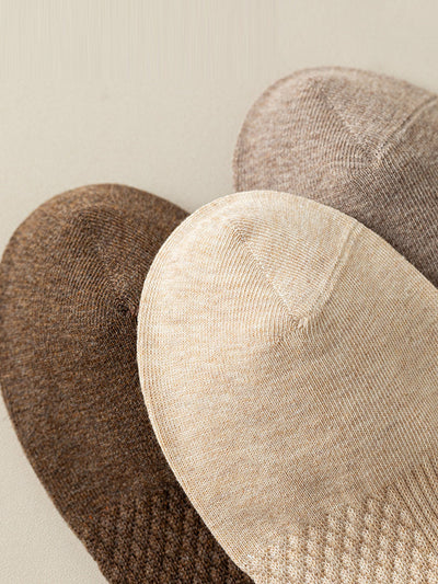 7 Pairs Women Casual Autumn Mid-Heel Socks