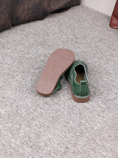 Women Casual Soft Genuine Leather Flat Shoes