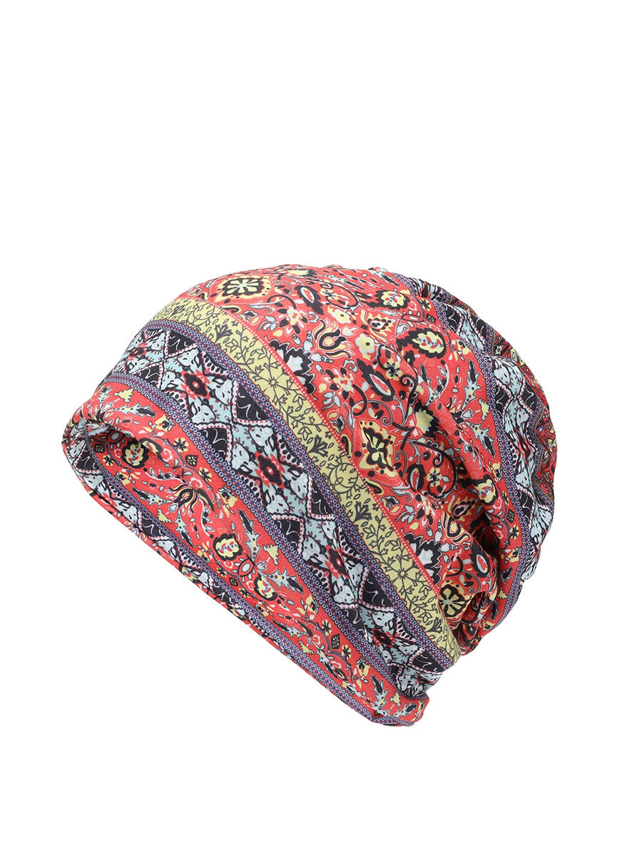 Summer Thin Women Adult Floral Prints Hat