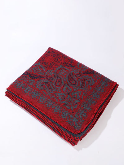 Women Winter Warm Flower Shawl