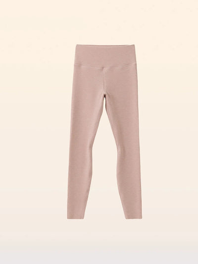 Women Autumn Warm Pure Color High Waist Leggings