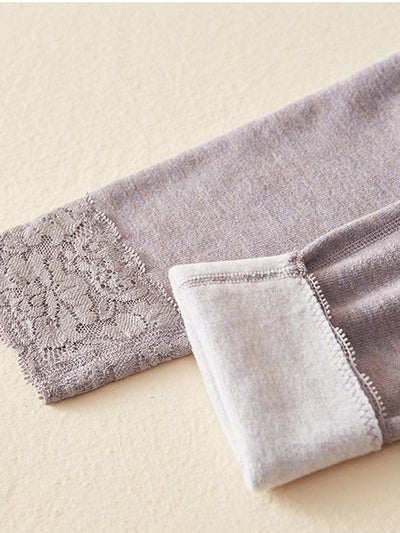 Women Autumn Casual Pure Color V-Neck Base Suits