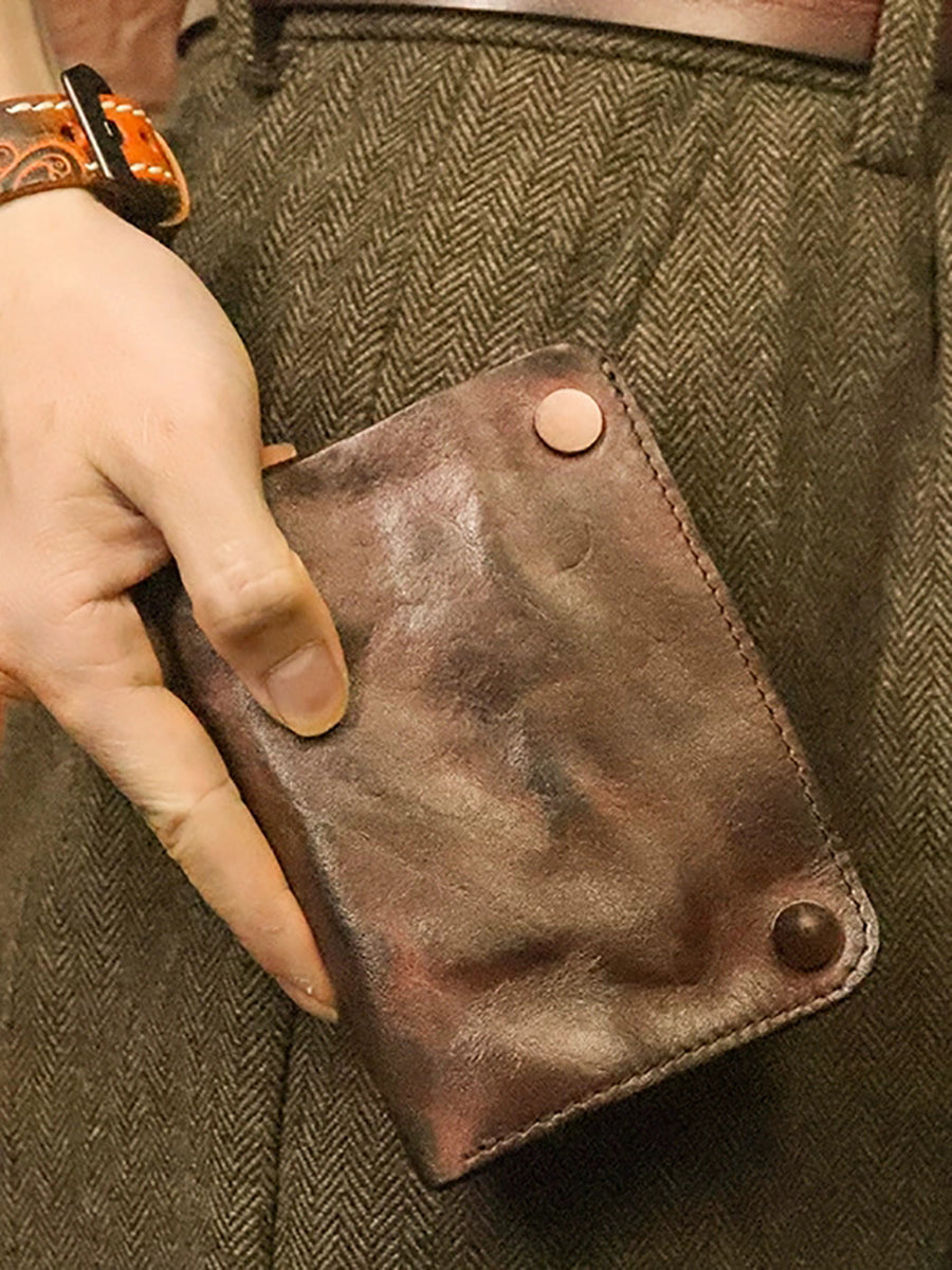 Retro Leather Multifunctional Wallet