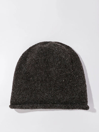 Women Winter Pure Color Warm Knitted Hat