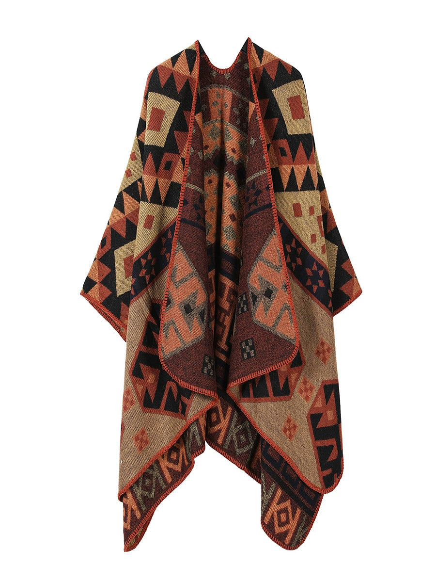 Women Autumn Fashion Keep Warm Shawl Scarf