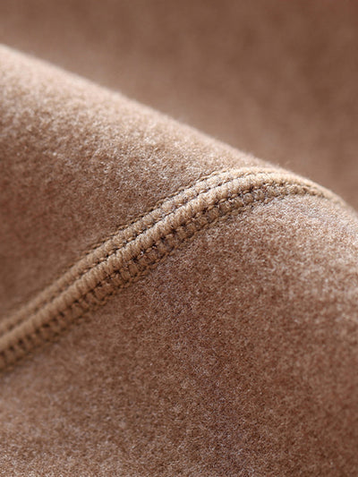 Women Autumn Warm Pure Color V-Neck Base Vest