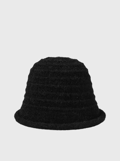 Women Casual Winter Warm Knitted Bucket Hat